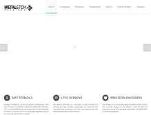 Tablet Screenshot of metaletchservices.com